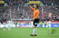 Fussball 1. Bundesliga  Saison 2011/2012 : JUBEL Torwart Sven Ulreich (VfB Stuttgart)