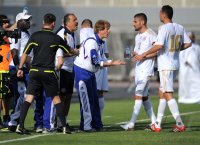 Fussball International WM Qualifikation 2014: Trainer Theo Buecker