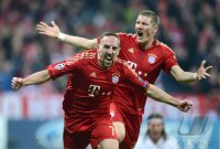 FUSSBALL INTERNATIONAL  CHL HALBFFINALE 11/12:  FC Bayern Muenchen - Olympic Marseille