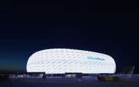 Fussball International Audi Cup 2015: Aussenansicht Allianz Arena
