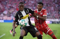 Fussball  1.Bundesliga   Saison 17/18: FC Bayern Muenchen - Borussia Moenchengladbach