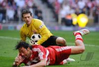 Fussball  1. Bundesliga  07/08  FC Bayern Muenchen - VfB Stuttgart