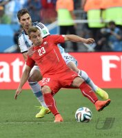 FUSSBALL WM 2014, ACHTELFINALE: Argentinien - Schweiz