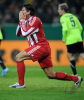 Fussball: DFB Pokal  Saison 2010/2011, Viertelfinale: Bayern, GOMEZ