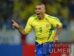 FUSSBALL Weltmeisterschaft Jubel Ronaldo Brasilien vs. Tuerkei Halbfinale
