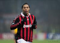 FUSSBALL  International CHL 09/10 : JUBEL RONALDINHO (AC Mailand )