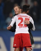 Fussball, 1. Bundesliga  Saison 2014/2015: Hamburger SV - SV Werder Bremen