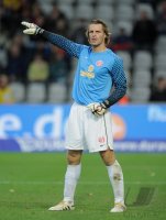 Fussball 1. Bundesliga  Saison 2010/2011: Torwart Oliver Baumann (SC Freiburg)