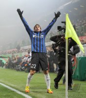 FUSSBALL International SERIE A 2011/2012:  JUBEL Diego Milito (Inter Mailand)