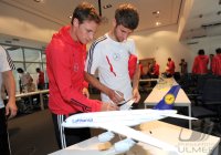 Fussball: DFB-Team beim Flight Training, 31.05.2011
