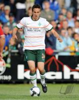 FUSSBALL 1. BUNDESLIGA: Werder, HARNIK Einzelaktion