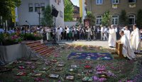 Fronleichnamsprozession 2025 in Rottenburg