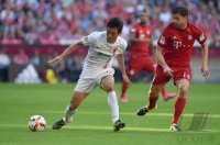 Fussball 1. Bundesliga Saison 15/16: FC Bayern Muenchen - FC Augsburg