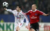 Fussball UEEA CUP ACHTELFINALE: Hamburg - Leverkusen
