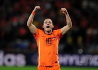 FUSSBALL WM 2010, HALBFINALE:  Uruguay - Niederlande