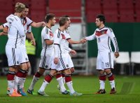 Fussball U 21 Laenderspiel: Deutschland - Holland