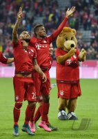 Fussball 1. Bundesliga Saison 15/16: FC Bayern Muenchen - Borussia Dortmund