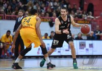 Basketball 1. Bundesliga 15/16 Hauptrunde: Walter Tigers Tuebingen -  Giessen 46ers