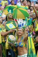 Fussball WM 2006: Brasilien - Frankreich