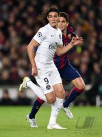 Fussball CHL  Saison 2014/2015: Edinson Cavani (Paris Saint-Germain)