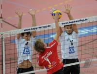 Volleyball  1. Bundesliga  09/10:  ENBW TV Rottenburg - VfB Friedrichshafen