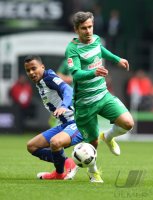 Fussball Bundesliga Saison 16/17: SV Werder Bremen - Hertha BSC Berlin
