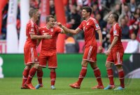 Fussball 1. Bundesliga  Saison  2012/2013:  JUBEL FC Bayern Muenchen