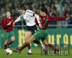 FUSSBALL Frauennationalmannschaft Deutschland  -  Portugal
