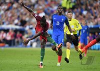 Fussball Europameisterschaft 2016 Finale: Torschuetze Eder (Portugal)