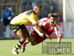 Fussball 1. Bundesliga: Dortmund - Bayern, Zweikampf