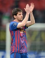 FUSSBALL INTERNATIONAL  CHL Viertelfinale 11/12:  Lionel Messi (Barca)