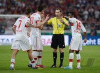 FUSSBALL DFB POKAL  Saison 2012/2013:  VfB Stuttgart - SC Freiburg