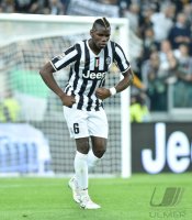 FUSSBALL SERIE A 2013/2014: JUBEL Paul Pogba (Juventus Turin)