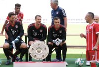 Fussball 1. Bundesliga 2017/2017: Fototermin beim FC Bayern Muenchen
