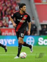 Fussball: 1. Bundesliga Saison 2010/2011: Leverkusen, BALLACK Einzelaktion