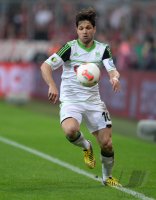 FUSSBALL DFB POKAL  Saison 2012/2013:  FC Bayern Muenchen - VfL Wolfsburg