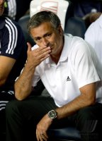 FUSSBALL Primera Division/Super Cup 2012: Trainer Jose Mourinho (Real Madrid)
