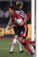 Fussball  1. Bundesliga  2000/2001: VfB Stuttgart - Bayer Leverkusen