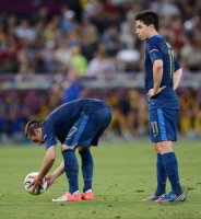 Fussball International Europameisterschaft 2012: Ukraine - Frankreich