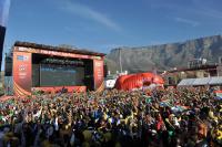 FUSSBALL WM 2010, Public Viewing in KapstadtFUSSBALL WM 2010, VORRUNDE: Deutschland - Serbien