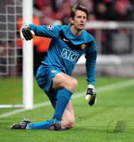 FUSSBALL International CHL 09/10: Edwin van der Sar  (Manu)