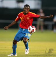Fussball International  U 20 WM  Achtelfinale Spanien - Brasilien