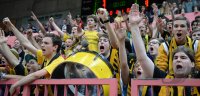 Basketball 1. Bundesliga 13/14:  Walter Tigers Tuebingen - Mitteldeutscher BC