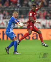 Fussball 1. Bundesliga Saison 15/16: TSG 1899 Hoffenheim - FC Bayern Muenchen