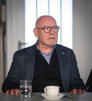 Buendnis 90 / Die Gruenen, Wahlkampf Landtagswahl Baden - Wuerttemberg, Verkehrsminister Winfried Hermann