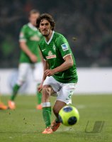 Fussball, 1. Bundesliga  Saison 2013/2014: SV Werder Bremen - Eintracht Braunschweig