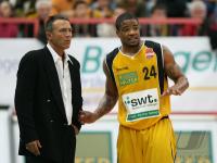 Basketball 1. Bundesliga  07/08  Walter Tigers Tuebingen  -  Deutsche Bank SKYLINERS