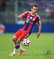 FUSSBALL 1. Bundesliga 2014/2015:  Rafinha (FC Bayern Muenchen)