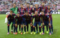 FUSSBALL International 2014/2015:  SSC Neapel - FC Barcelona