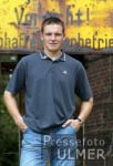 Frank Rost auf dem Hochofen